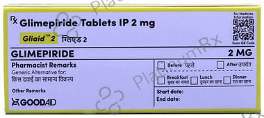 Gliaid 2mg Tablet 10s