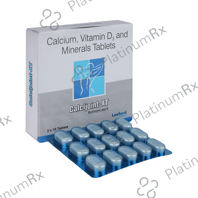 Calcijoint XT D3 60000IU Tablet 15s