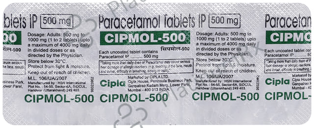 Cipmox 500mg (Yellow) Capsule 15s
