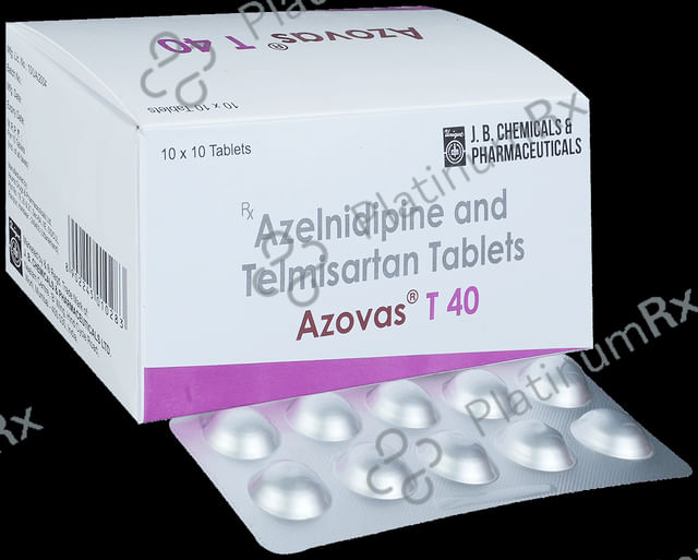 Azovas T 8/40mg Tablet 10s