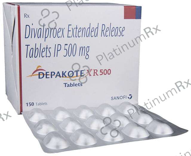 Depakote XR 500mg Tablet 15s