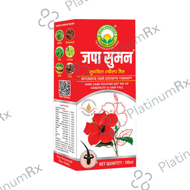 Basic Ayurveda Japa Suman Sugandhit Scalp Gel