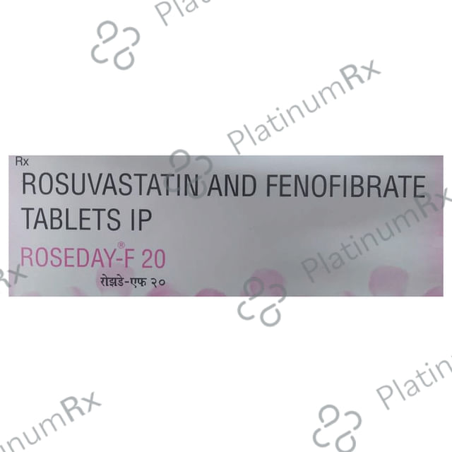 Roseday F 160/20mg Tablet 10s