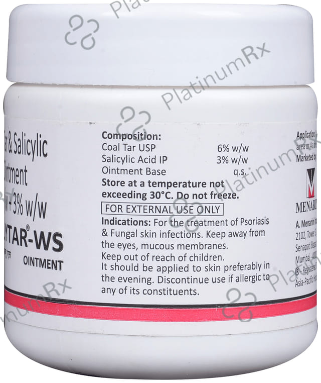 Salytar WS Ointment 100gm