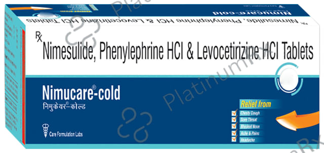 Nimucare Cold 100mg/5mg/5mg Tablet
