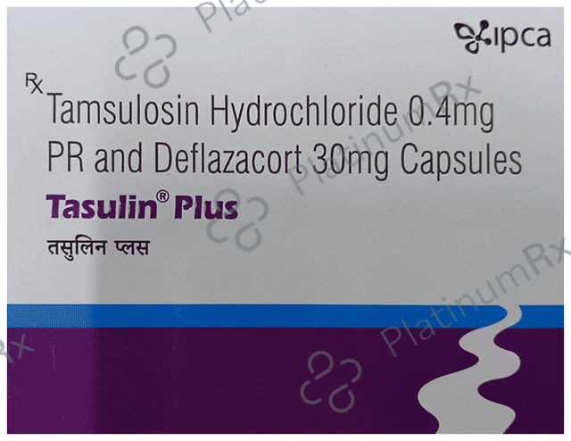 Tasulin Plus 0.4/30mg Capsule 10s