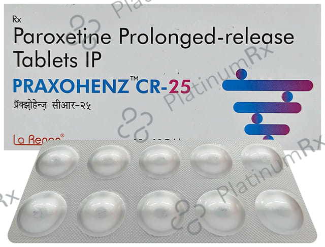 Praxohenz CR 25mg Tablet 10s