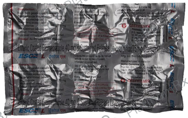 Esoz L Capsule 40/75mg Capsule SR 10s
