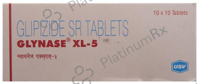 Glynase XL 5mg Tablet SR 10s