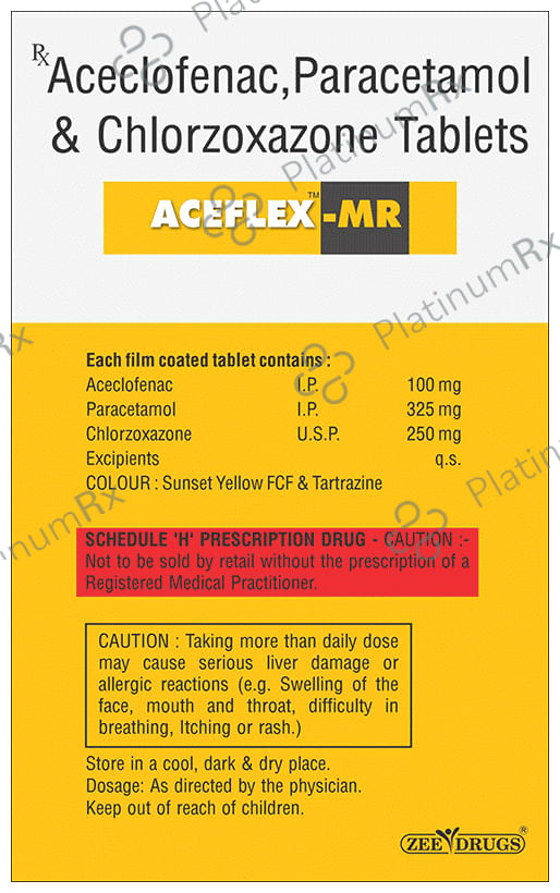 Aceflex MR 100/325/250mg Tablet 10s