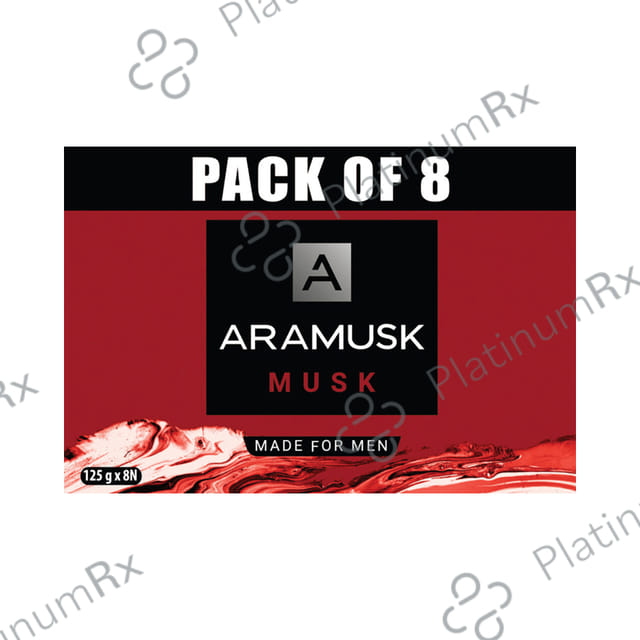 Aramusk Musk Soap (125gm Each) 8 Soap