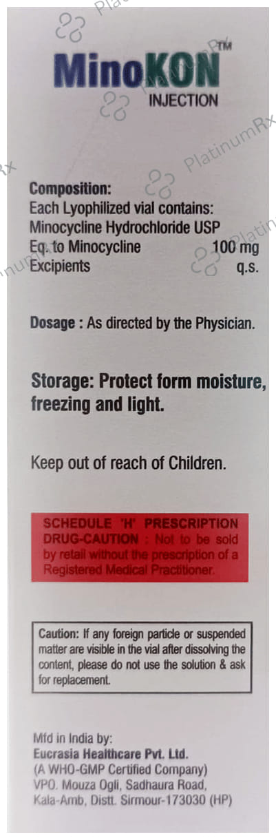 MinoKON 100mg Injection 1s