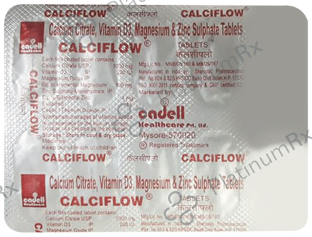 Calciflow Xt Tablet 15s