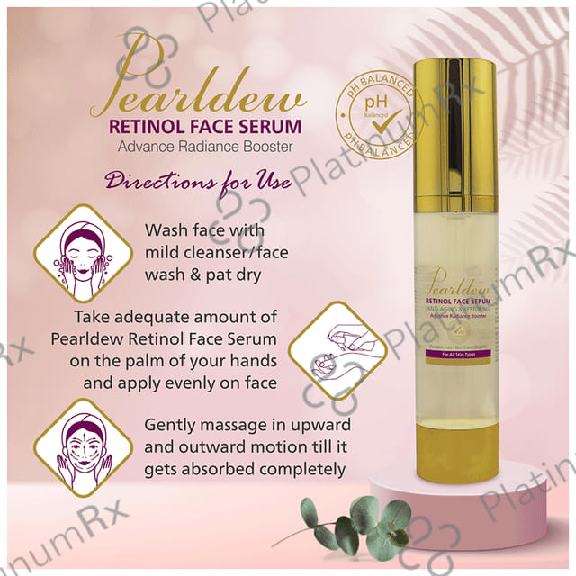 Pearldew Retinol Face Serum (50ml Each) 1 Bottle