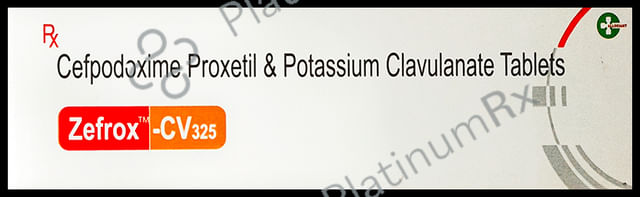 Zefrox-CV 325 Tablet