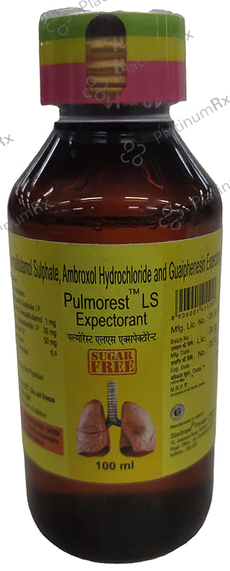 Pulmorest LS Expectorant Sugar Free