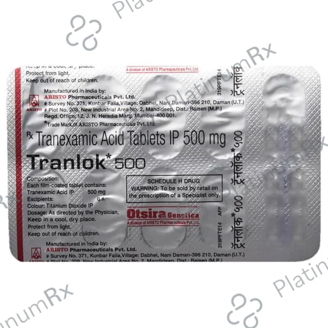 Tranlok 500 Tablet