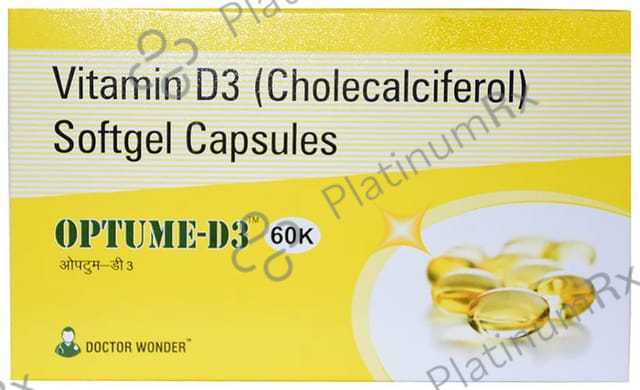 Optume-D3 60K Softgel Capsule