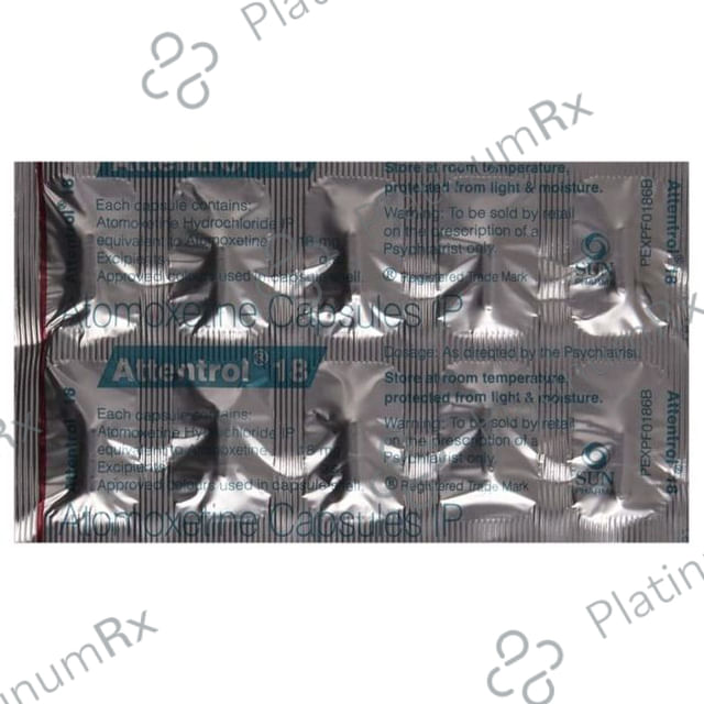 Attentrol 18 Capsule