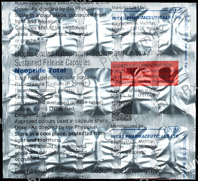Neopride Total 75/20mg Capsule SR 15s