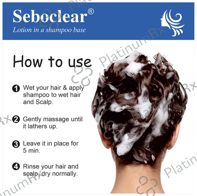 Seboclear Lotion - Effective In Psoriasis, Seboherric Dermatitis, Eczema & Dandruff