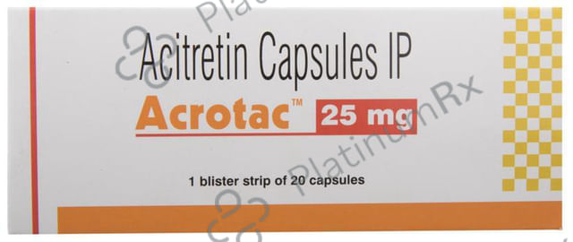Acrotac 25mg Capsule 20s