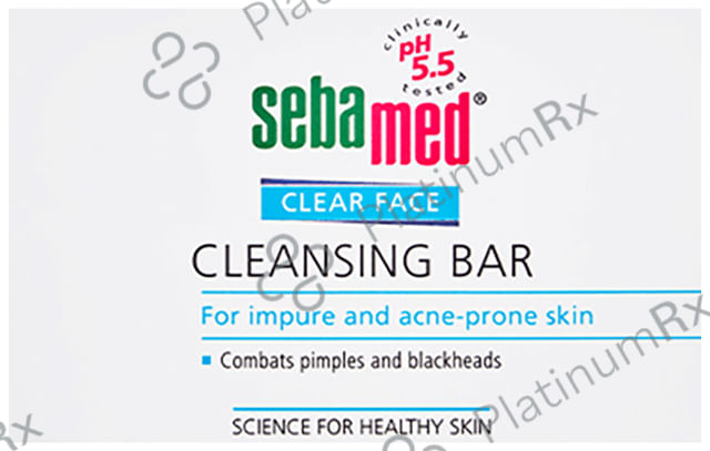 Sebamed Clear Face Cleansing Soap Bar 100gm