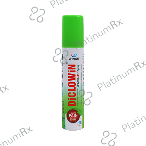 Diclowin Carbofast Multi Pain Relief Spray 55 Spray