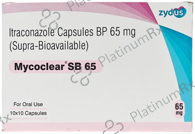 Mycoclear SB 65mg Capsule