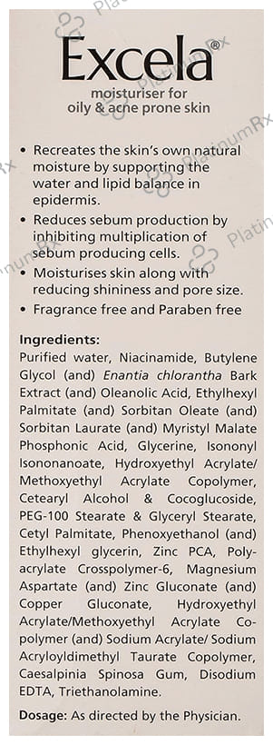 Excela Moisturiser 50gm