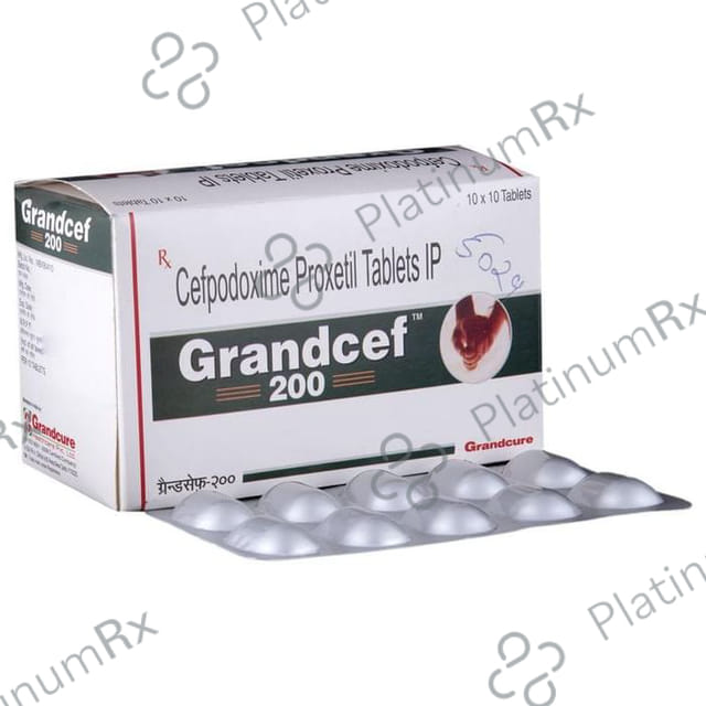 Grandcef 200mg Tablet 10s