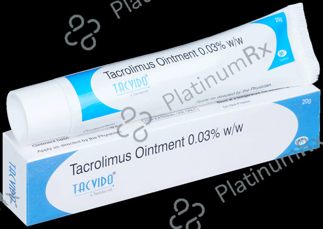 Tacvido Ointment 20 Ointment Mohrish Pharma