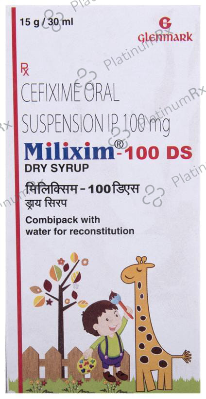Milixim 100mg DS Dry Syrup 30ml