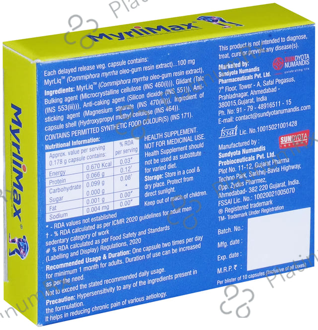 Myrlimax Veg Capsule