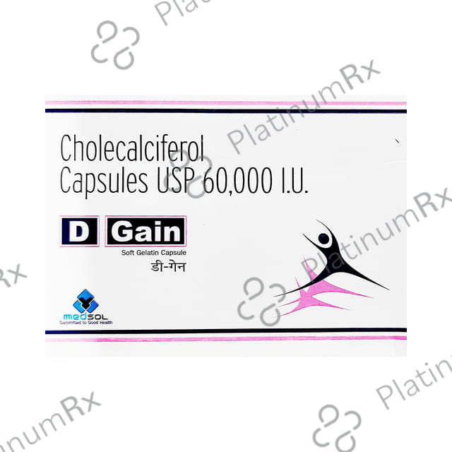 D Gain 60000IU Capsule