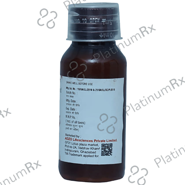 Adzo AP Kid 50/125mg Oral Suspension 60ml