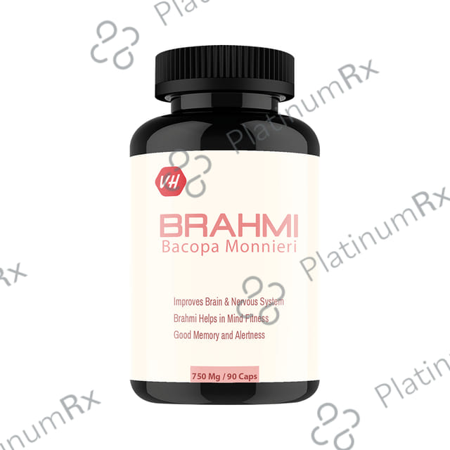 Vitaminhaat Brahmi Bacopa 750mg Capsule