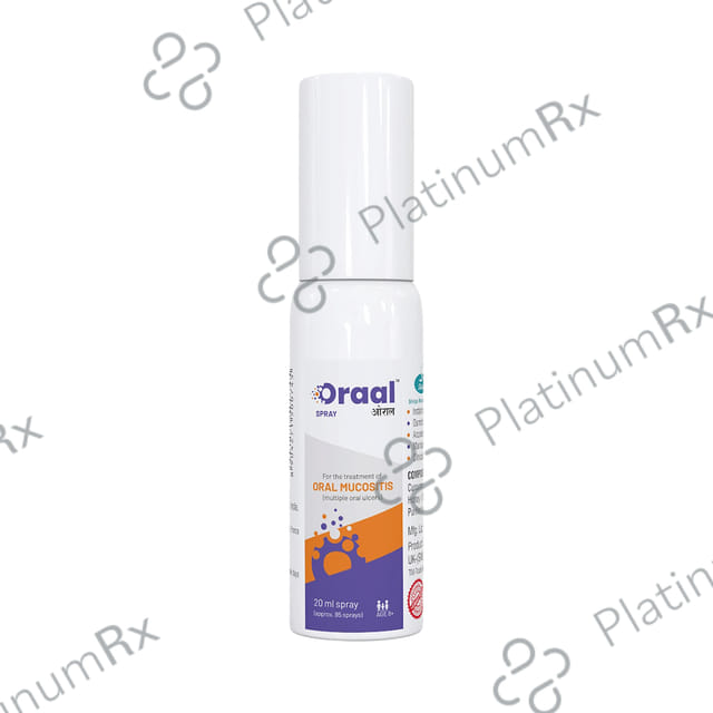 Oraal Spray (20ml Each) 1 Bottle