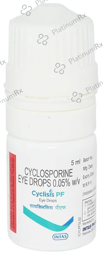 Cyclisis PF 0.5mg Eye Drop 5ml
