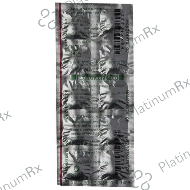 Monotrate OD 50mg Tablet PR 10s