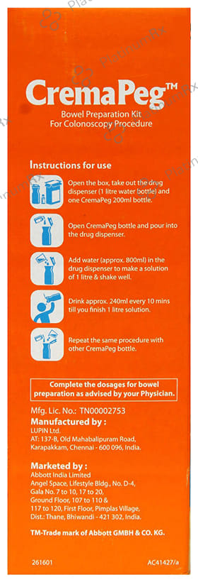 CremaPeg Oral Solution Kit 1s