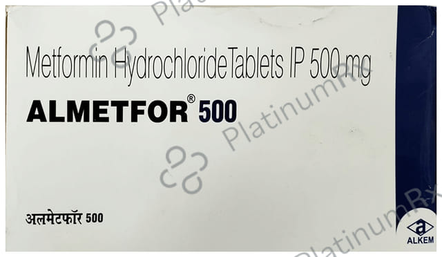 Almetfor 500mg Tablet 15s