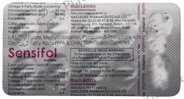 Sensifol Soft Gelatin Capsule 10s