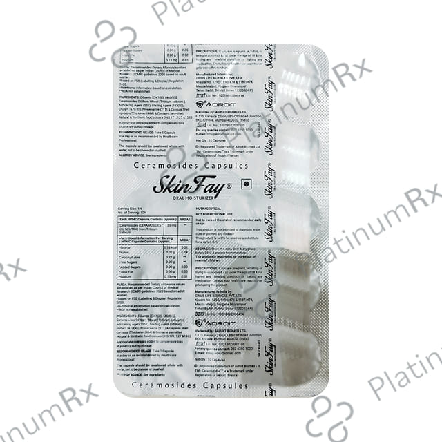 Skinfay 35mg Capsule 10s