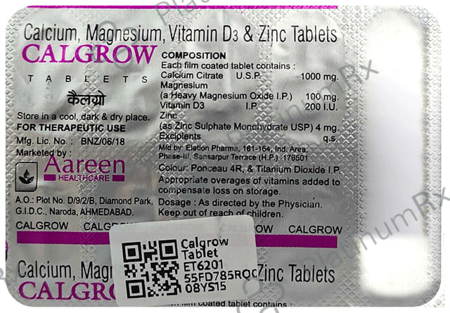Calgrow Tablet 10s