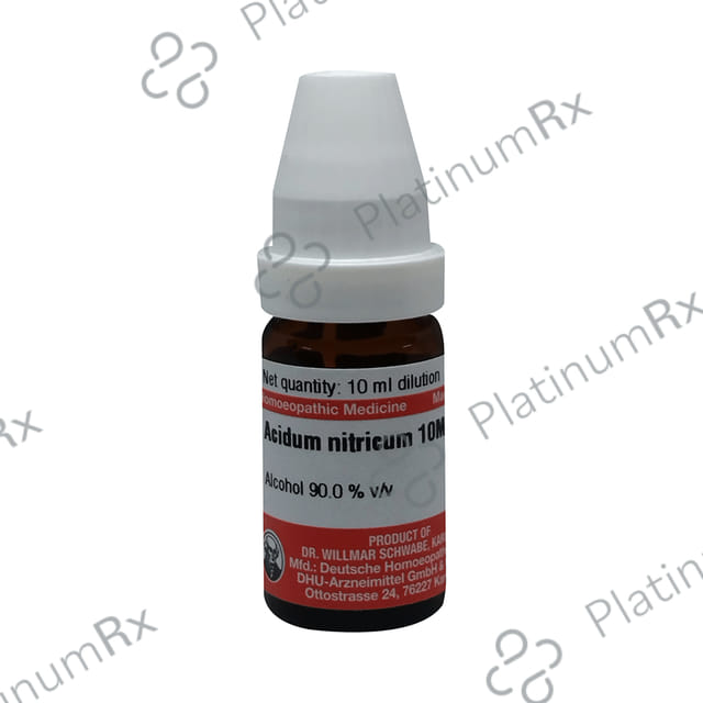 Dr Willmar Schwabe Germany Acidum Nitricum Dilution 10M