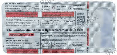Aidsartan AMH 40/5/12.5mg Tablet 10s