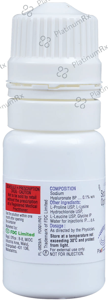 Hymoist 0.1% Ophthalmic Solution 10ml