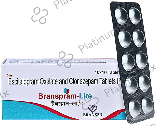 Branspram Lite 0.25/5mg Tablet 10s