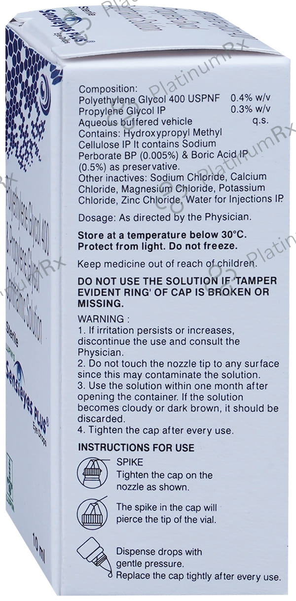 Sensieyes Plus Eye Drop 10ml